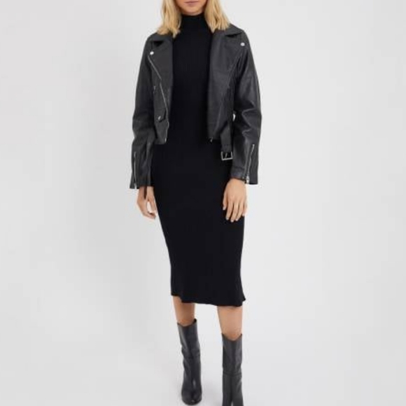 NWT REISS | Seraphine Knit Midi Bodycon Dress - Picture 3 of 7